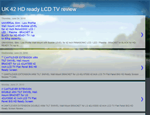 Tablet Screenshot of 42-hd-ready-lcd-tv.blogspot.com