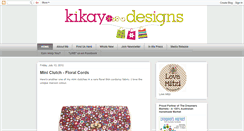 Desktop Screenshot of kikaydesigns.blogspot.com