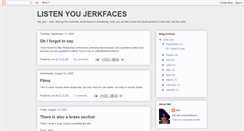 Desktop Screenshot of listenjerkface.blogspot.com