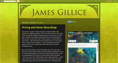 Desktop Screenshot of jamesgillice.blogspot.com