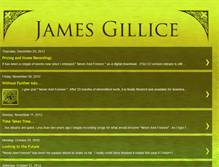 Tablet Screenshot of jamesgillice.blogspot.com