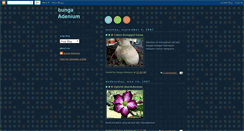 Desktop Screenshot of bunga-adenium.blogspot.com