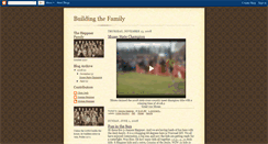 Desktop Screenshot of buildingthefamily.blogspot.com