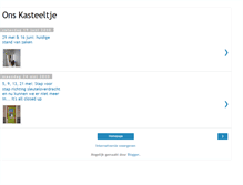 Tablet Screenshot of onskasteeltje.blogspot.com