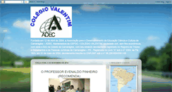 Desktop Screenshot of colegio-valentim.blogspot.com