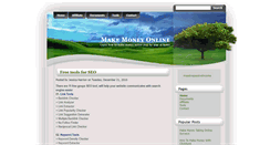 Desktop Screenshot of makemoneyonlineprocess.blogspot.com