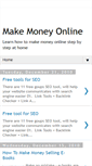 Mobile Screenshot of makemoneyonlineprocess.blogspot.com