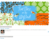 Tablet Screenshot of firefliezonthelilypad.blogspot.com
