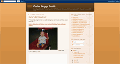 Desktop Screenshot of carterboggssmith.blogspot.com