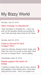 Mobile Screenshot of mybizzyworld.blogspot.com