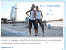 Tablet Screenshot of lesnepagazellesdedubai.blogspot.com