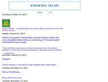 Tablet Screenshot of knowing-islamic-doctrines.blogspot.com