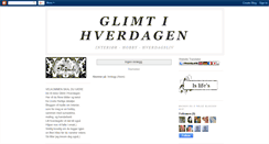 Desktop Screenshot of glimt-i-hverdagen.blogspot.com