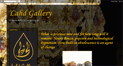 Desktop Screenshot of lahdgallery.blogspot.com