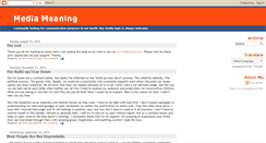 Desktop Screenshot of mediameaning.blogspot.com