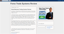 Desktop Screenshot of forex-trade-systems.blogspot.com