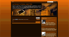 Desktop Screenshot of hotautocadtips.blogspot.com