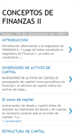 Mobile Screenshot of conceptosdefinanzas.blogspot.com