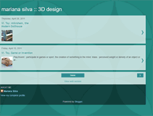Tablet Screenshot of msilva3d.blogspot.com