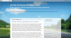 Desktop Screenshot of jenniferbuchananmortgage.blogspot.com