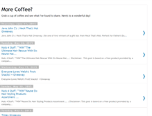 Tablet Screenshot of morecoffee-bettycd.blogspot.com