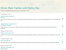 Tablet Screenshot of divinestyledc.blogspot.com