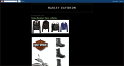 Desktop Screenshot of harleydavidson-giyim.blogspot.com