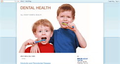 Desktop Screenshot of about-dental-health.blogspot.com