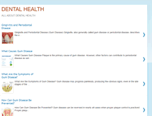 Tablet Screenshot of about-dental-health.blogspot.com