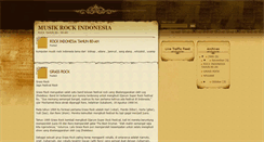 Desktop Screenshot of musikrockindonesia.blogspot.com