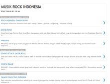 Tablet Screenshot of musikrockindonesia.blogspot.com