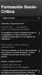 Mobile Screenshot of formacionsociocriticaiutm.blogspot.com