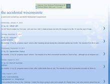 Tablet Screenshot of accidentalwisconsinite.blogspot.com