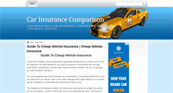 Desktop Screenshot of comparisoncarinsurance.blogspot.com