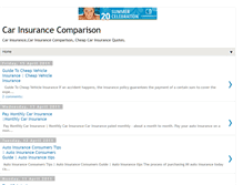 Tablet Screenshot of comparisoncarinsurance.blogspot.com