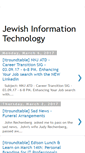 Mobile Screenshot of jewishinformationtechnology.blogspot.com