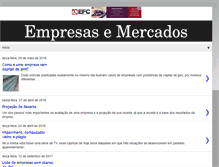Tablet Screenshot of empresasemercados.blogspot.com