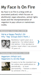 Mobile Screenshot of my-face-is-on-fire.blogspot.com