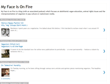 Tablet Screenshot of my-face-is-on-fire.blogspot.com