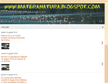 Tablet Screenshot of materanatura.blogspot.com