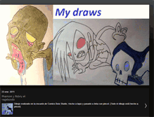 Tablet Screenshot of dibujosdewolf.blogspot.com