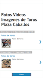 Mobile Screenshot of fotos-de-toros.blogspot.com