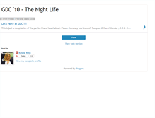Tablet Screenshot of gdcnightlife.blogspot.com