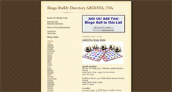Desktop Screenshot of bingodirectoryarizona.blogspot.com