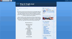 Desktop Screenshot of blogdodragaoazull.blogspot.com