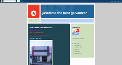 Desktop Screenshot of jasatamagalvanis.blogspot.com