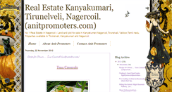 Desktop Screenshot of anitpromoters.blogspot.com