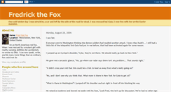 Desktop Screenshot of fredthefox.blogspot.com