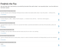 Tablet Screenshot of fredthefox.blogspot.com