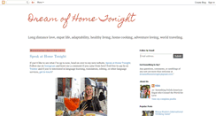 Desktop Screenshot of dreamofhometonight.blogspot.com